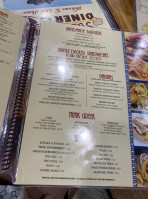 Sides Diner And Grill menu