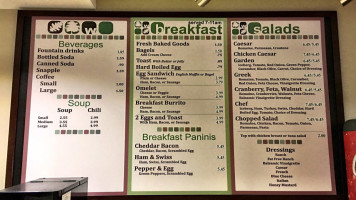 West Oak Deli menu