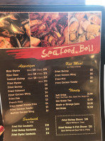 Seafood Boil menu