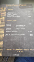 Baita Passo Fiorine menu