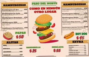 Hamburguesas Paso Del Norte food