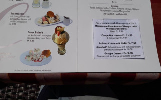 Zum Goldenen Kreuz menu