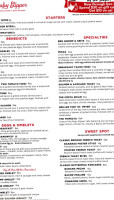 Ruby Slipper Cafe menu