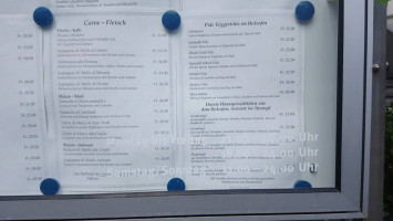 Rössli menu