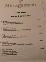 Traube menu