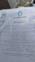 Il Pontaccio menu