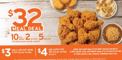 Popeye's Louisiana Kitchen food