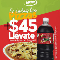 Metro Pizza food