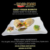 The Taco Man Mexican Grill food