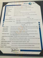 Four Corners Bistro At Radissson menu