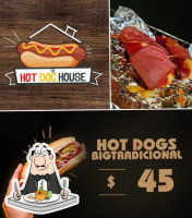 The Hot Dog House food