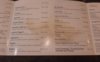 Antichi Sapori menu