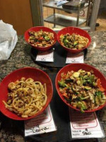 Khan's Mongolian Grill food