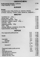 Pizzeria Vaša Maša menu