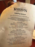 Karilagan menu