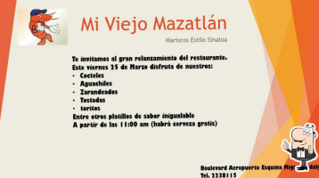 Mi Viejo Mazatlan food