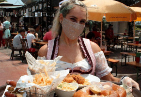 The Biergarten At Old World Hb food