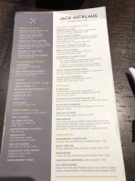 Jack Nicklaus Golden Bear Grill menu