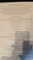 Fireside Dining (deer Valley Resort) menu