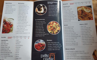 Delhi Darbar Puerto De Santiago menu