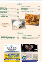 B´s Country Cafe And Catering menu