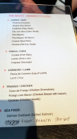 Brasas Do Brazil menu