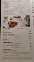 Starbucks Inside Anaheim Hilton menu