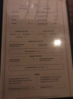 Dolce Mare Ocean Resort Casino Atlantic City menu