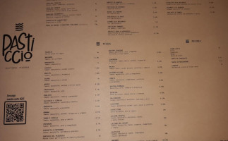 Pasticcio Benicàssim menu