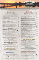 Palms Fish Camp menu