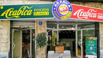 Arabica Foods Market outside