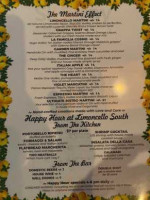 Limoncello South menu