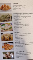 Gran Muralla menu