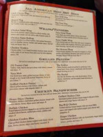 252 Grill menu