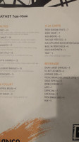 Doubletree By Hilton Golf Resort Palm Springs menu