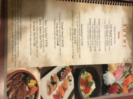 Tokyo Sushi Grill menu