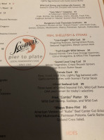 Scoma's menu