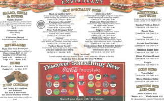 Firehouse Subs Madison menu