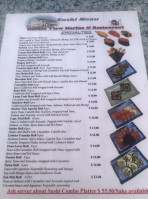 Harbor View menu