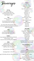 Woodlands Garden Grove Cafe menu