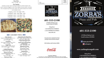 Zorba's Pizza Pub inside