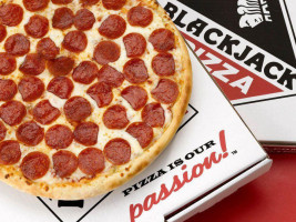 Blackjack Pizza food