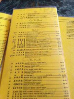 Cadillac Wok menu