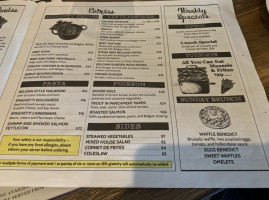 Nick's San Clemente menu