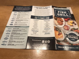 California Fish Grill menu