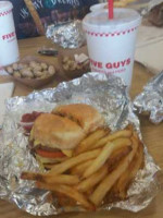 Five Guys Burgers Fries food