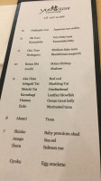 Yui Edomae Sushi menu