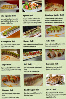 Sushi Love Boat food