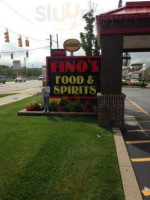 Fino's Family Dining outside