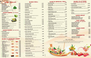 Hibachi Express Japanese menu